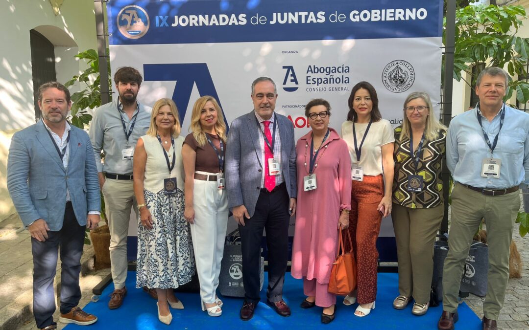 El Consejo Canario de Colegios de Abogados está representado en las IX Jornadas de Juntas de Gobierno de la Abogacía celebradas en Jerez de la Frontera